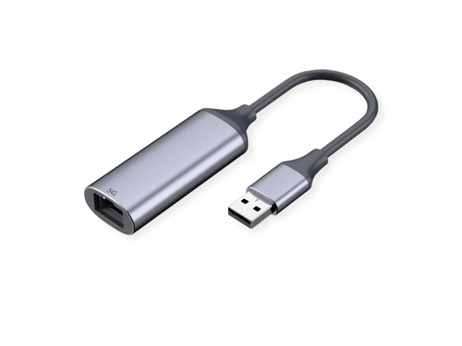 Adaptor USB 3.2-A la 5 Gigabit LAN, Value 12.99.1127