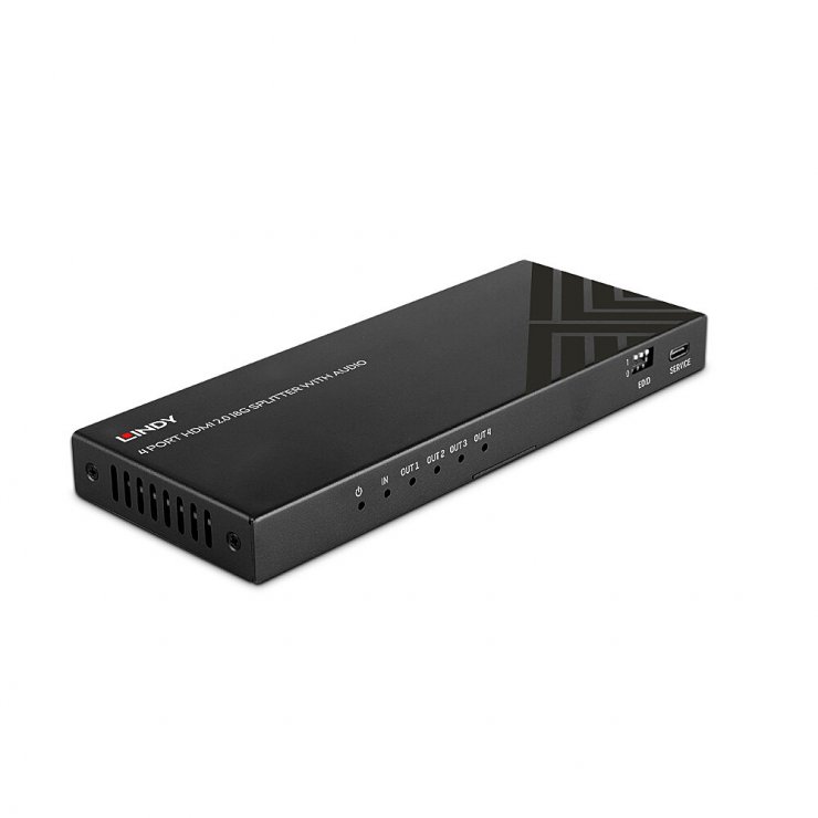 Multiplicator 4 porturi HDMI 8K60Hz cu Audio & Downscaling, Lindy L38535