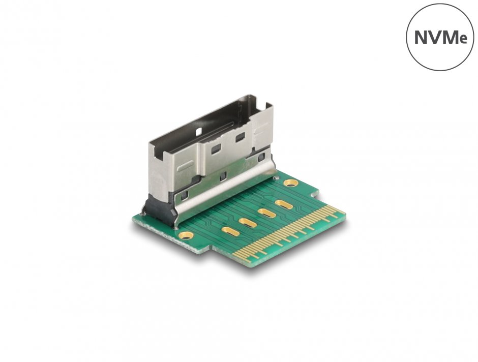Adaptor Slim SAS SFF-8654 8i T-M unghi 90 grade, Delock 64179