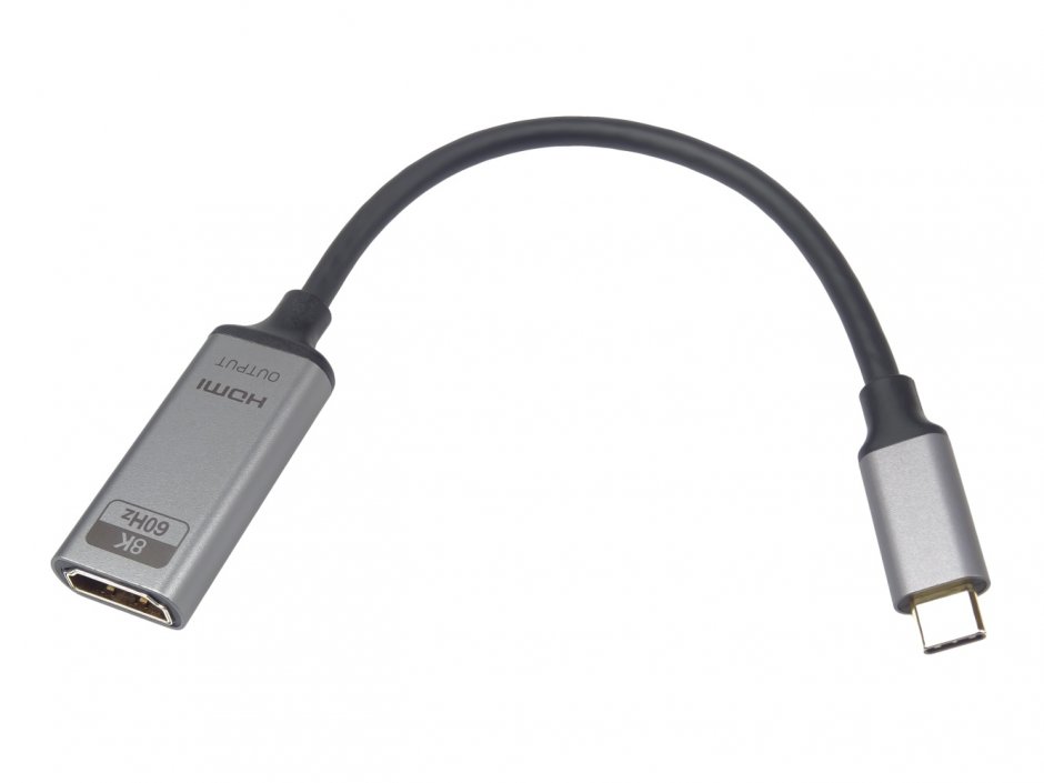 Adaptor USB type C la HDMI 8K60Hz/4K144Hz T-M 0.2m, KU31HDMI24