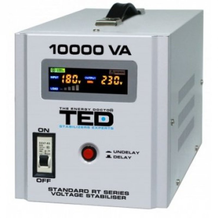 Stabilizator retea maxim 10KVA-AVR RT Series, TED000071