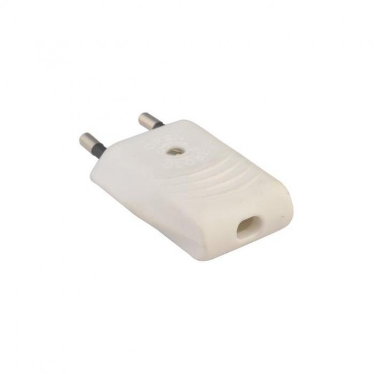 Stecher Euro (plat) tata Alb, ELPL-EU-02WH-WL