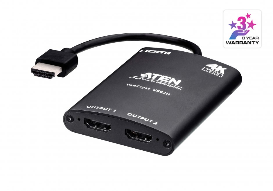 Multiplicator HDMI 2 porturi True 4K, ATEN VS82H