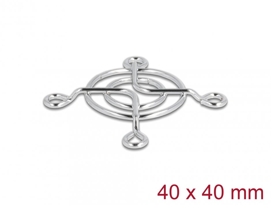 Grila ventilator 40 x 40 mm, Delock 67304