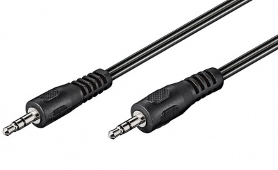 Cablu audio jack stereo 3.5mm T-T 15m Negru, KJACKMM15 conectica.ro